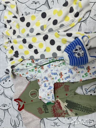 Вещи осенние пакетом 3-6 месяцев