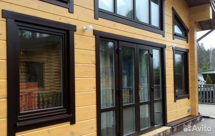 Окна на заказ пластиковые brusbox