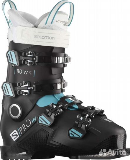 Горнолыжные ботинки Salomon S/PRO 80 W black/scuba