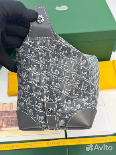 Дорожная косметичка Goyard Bowling 25 серая