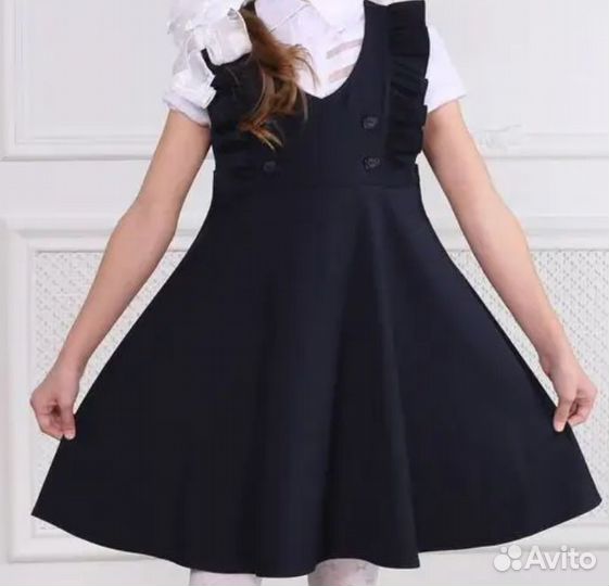 Школьный сарафан 134