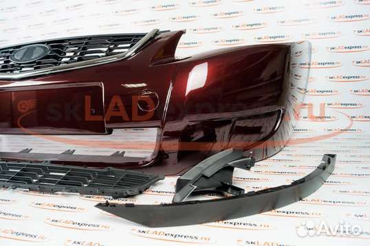 Бампер приора