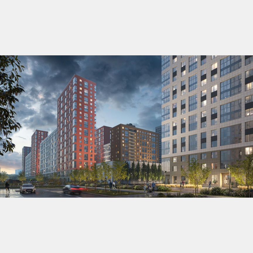 1-к. квартира, 38 м², 11/25 эт.