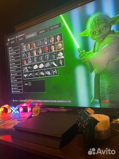 Sony playstation 4slim 500gb+2 диска