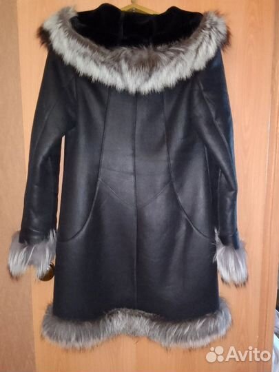 Дубленка натуральная женская 48 /50