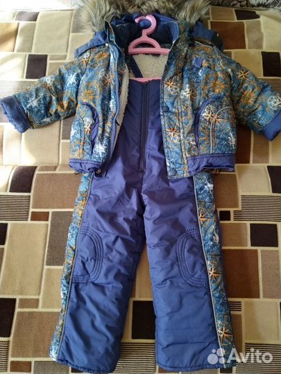 Зимняя куртка с комбинезоном