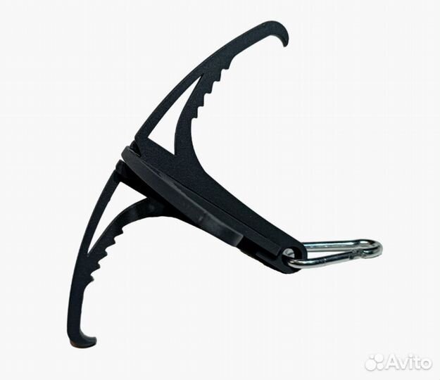 Кошка крюк стальная 5мм (сумка, карабин,шнур)