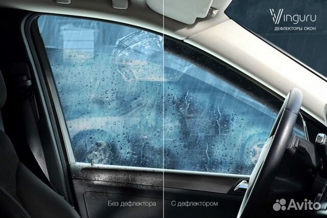 Дефлекторы окон vinguru volkswagen amarok 2010- пи