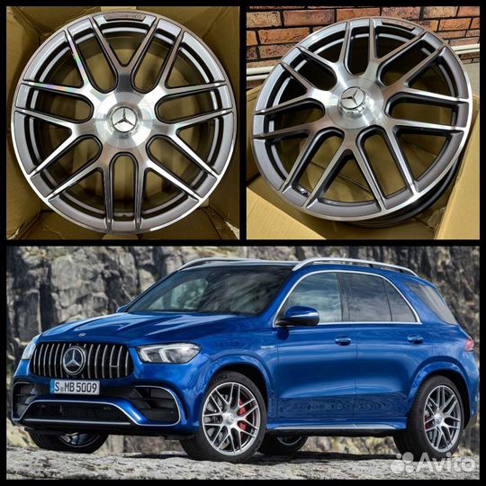 Колеса, диски, шины на Mercedes GLE Coupe R21