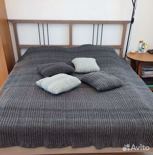 Вязанный плед