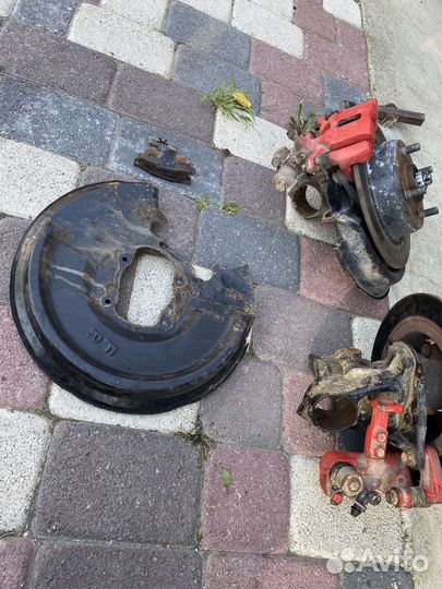 Задние дисковые тормоза на Prelude