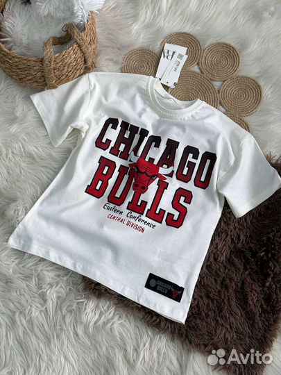 Футболка zara Chicago Bulls