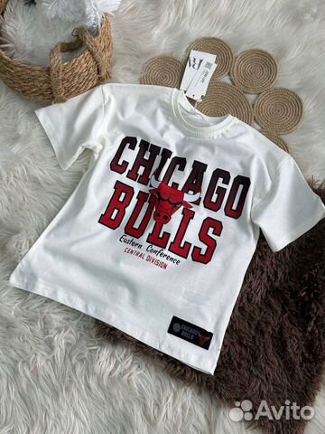 Футболка zara Chicago Bulls