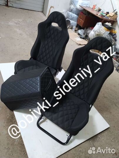 Новые сиденья Рекаро на Ваз