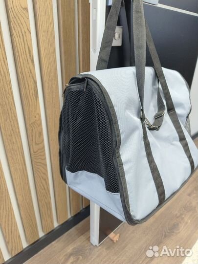 Мягкая сумка переноска для кошек