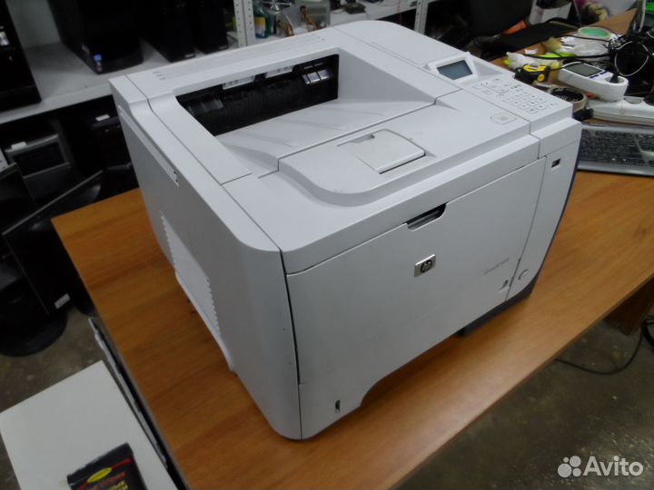 Принтер HP LaserJet P3015 сетевой, двухсторонний