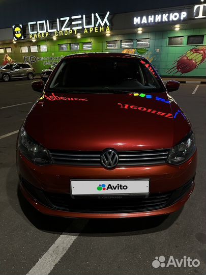 Volkswagen Polo 1.6 AT, 2012, 154 000 км