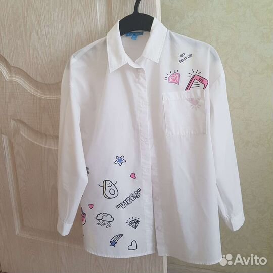 Рубашка на девочку 152