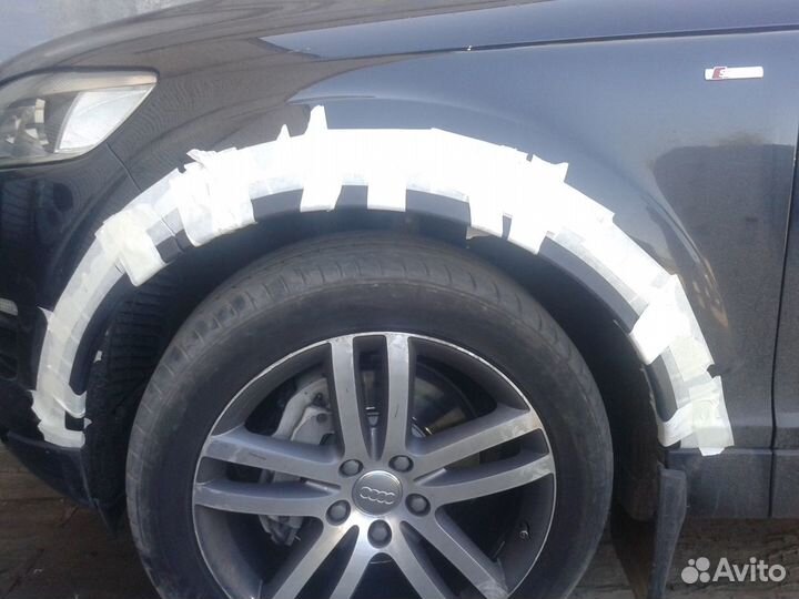 Расширители арок Audi Q7 4L S-line