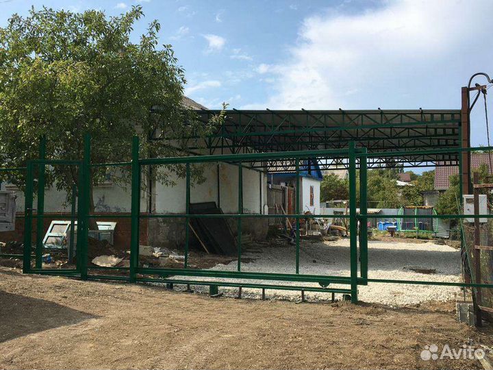 Сварочные работы. Заборы. Навесы. Ворота. Терасса