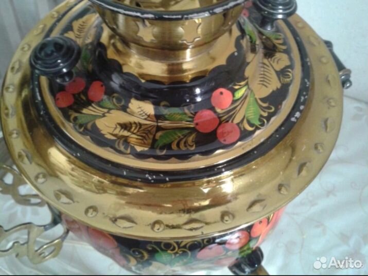 Самовар электрический расписной СССР гост