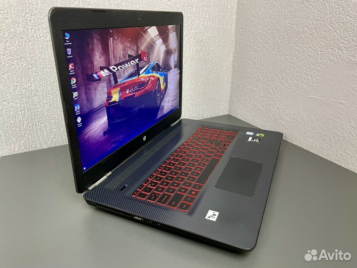 Большой, мощный игровой ноутбук HP omen/Гарантия