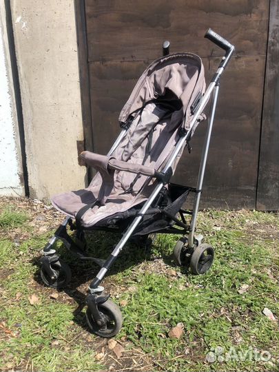Коляска трость с бампером