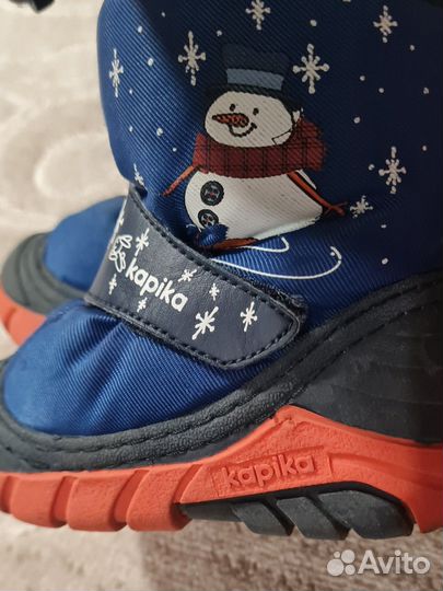 Ботинки для мальчика kapika 19-20р
