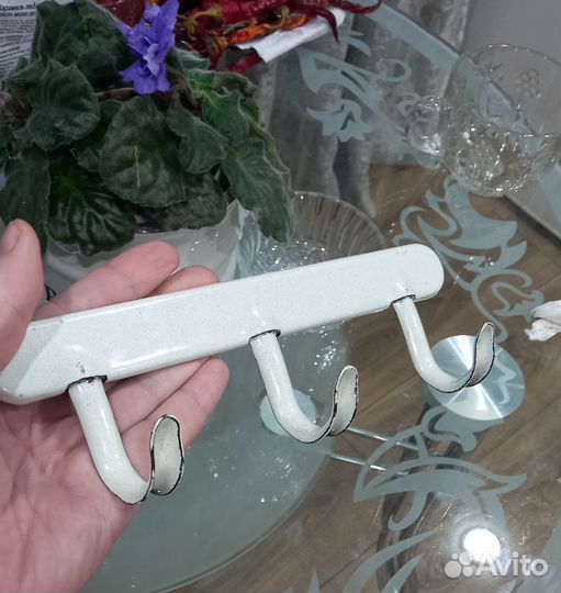 Вешалка эмалированная СССР 1960-е г. г