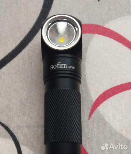 Фонарик светодиодный Sofirn sh 40 + aкуммулятор