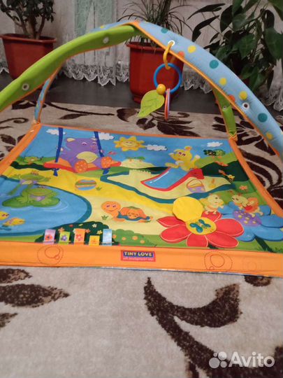 Развивающий коврик tiny love солнечная полянка