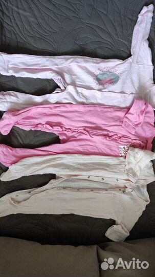 Детские вещи пакетом 68 74 на девочек