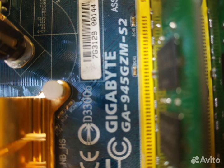 Комплект мать+проц+озу+видеокарта+кулер