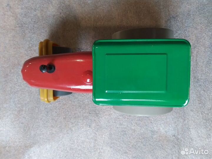 Игрушка времён СССР. Каток. Асфальтоукладчик