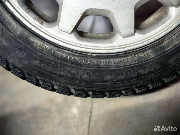 Комплект колес (зимние шины + диски) 4шт. 205х55 R