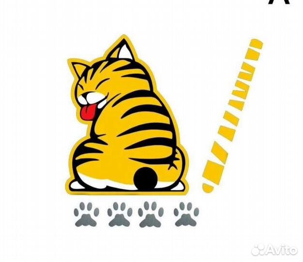 Наклейка на авто