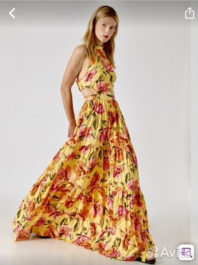 Новое женское летнее длинное платье koton 48