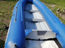 Моторная лодка WinBoat 375 RF Sprint синяя
