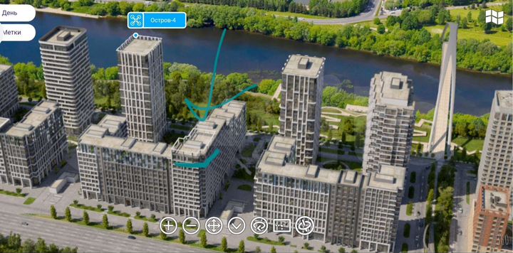 2-к. квартира, 81,9 м², 11/12 эт.