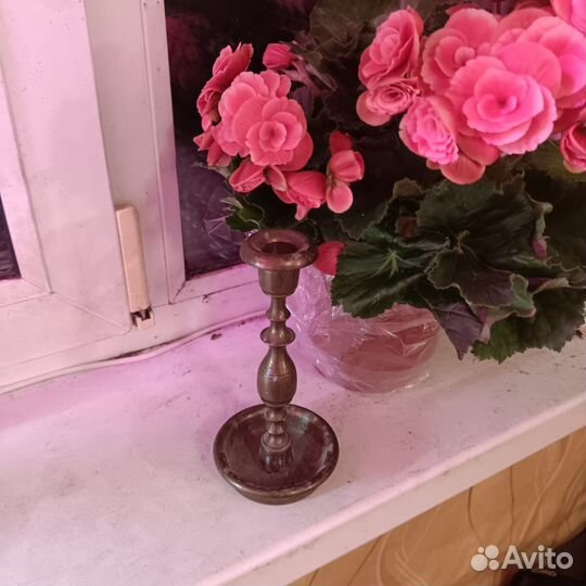 Подсвечник латунь бронза
