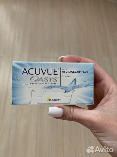 Контактные линзы Acuvue oasys