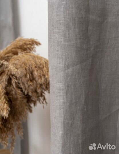 Штора льняная IKEA