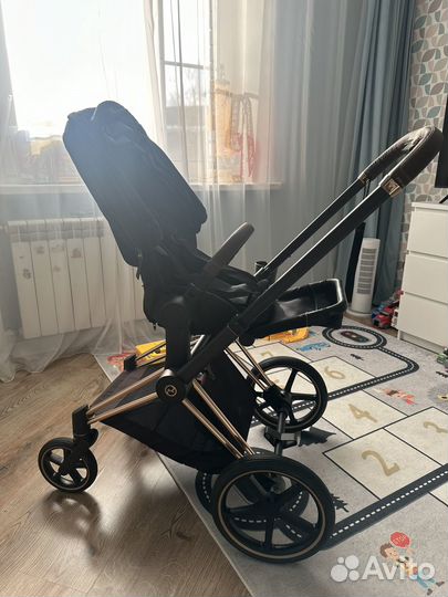 Коляска cybex priam 2 в 1 rose gold