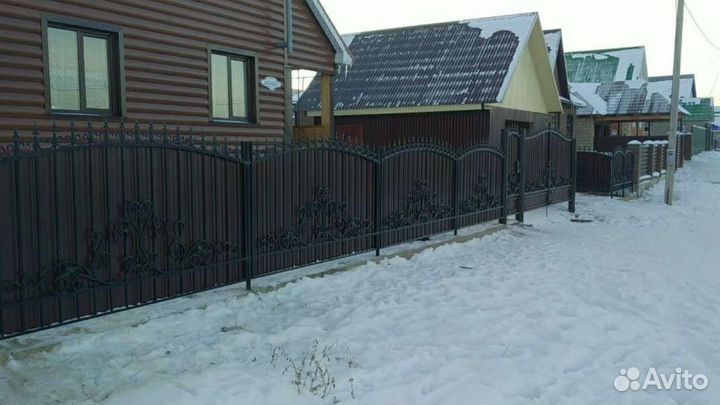 Кованый забор