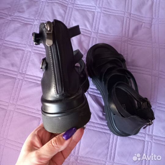 Босоножки женские 37 размер натуральная кожа