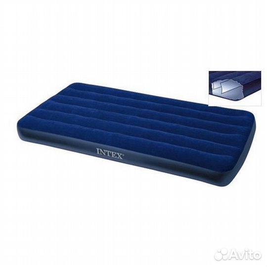 Надувной матрас Intex 191x76x25 cм