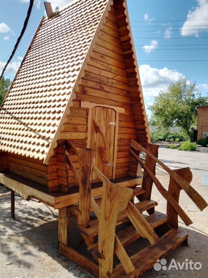 Резные фигуры из дерева