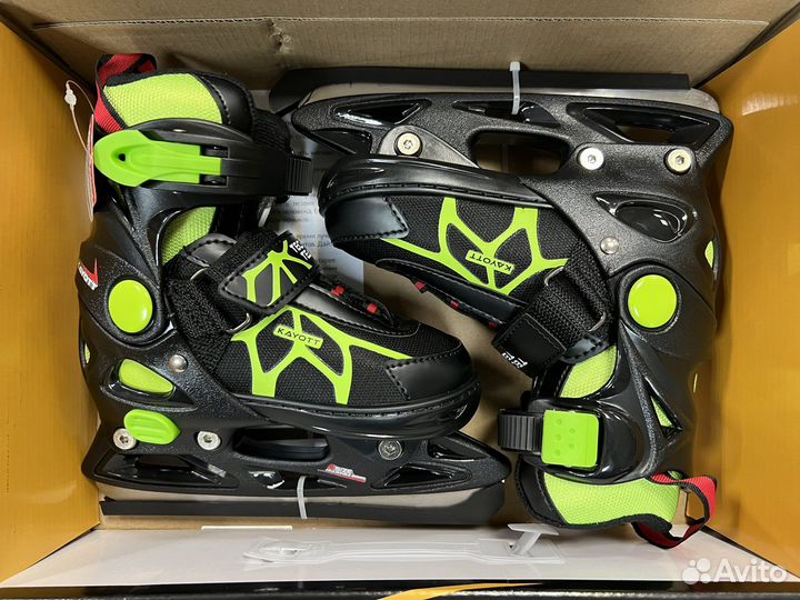 Детские ледовые коньки