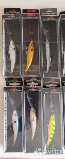 Воблеры для троллинга Rapala TDD-9