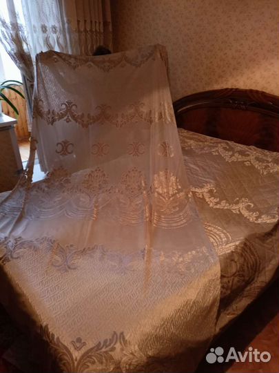 Шторы и покрывало